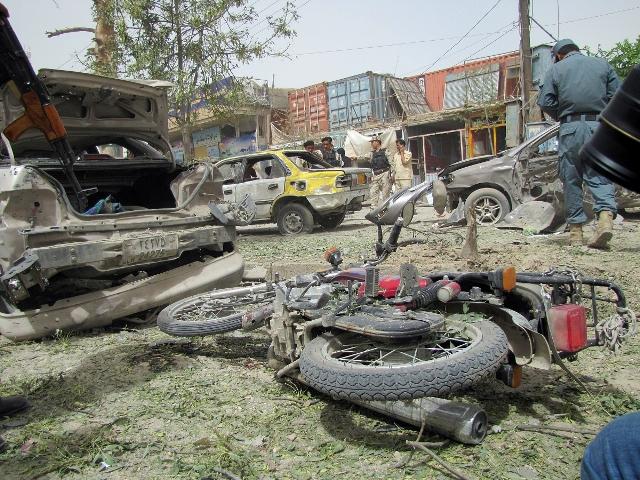 Herat motorbike blast claims two lives