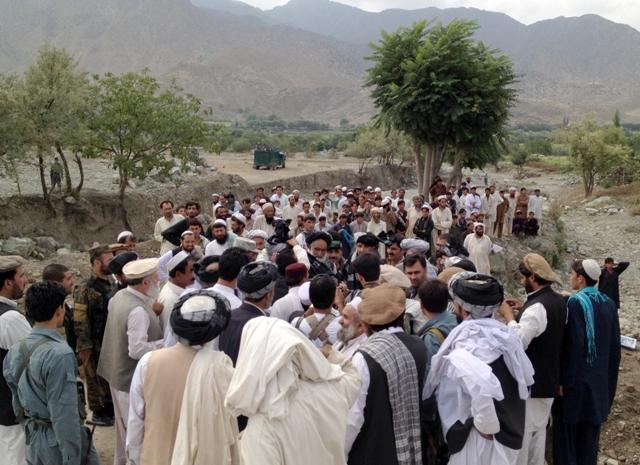 Pul-i-Alam residents up in arms against Taliban