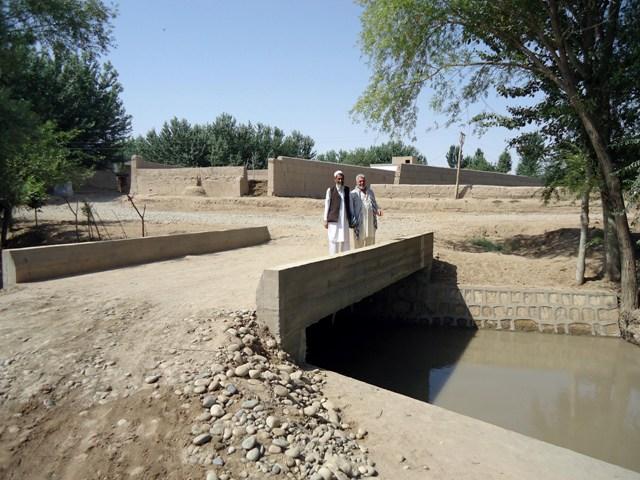 7 small bridges constructed on Kabul-Mazar highway