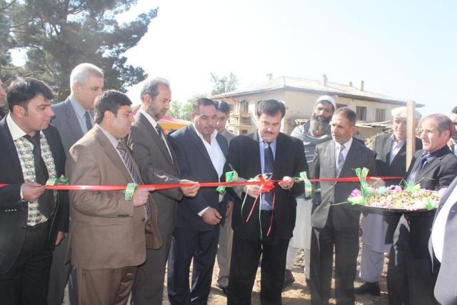 کار اعمار ساختمان شفاخانه ٢٠٠ بستر کدرى آغاز شد