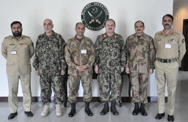 جنرالان پاکستان و افغانستان روى حملات کنر صحبت نمودند