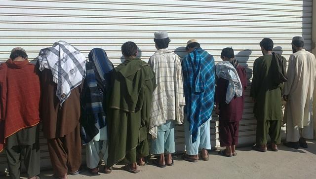 په بېلابېلو پېښو کې ١٤ وسلوال طالبان نيول شوي