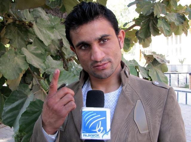 Afghan boxer