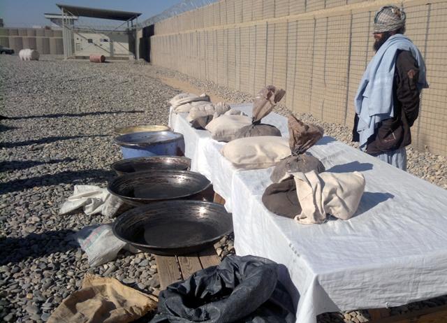 په هرات کې څه کم ٥٠٠ کيلوګرامه ترياک ونيول شول