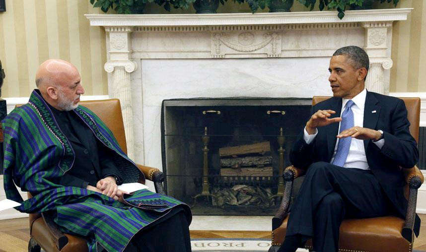 Karzai declines meeting US leader at Bagram