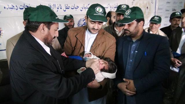 Anti-polio drive launched in border areas