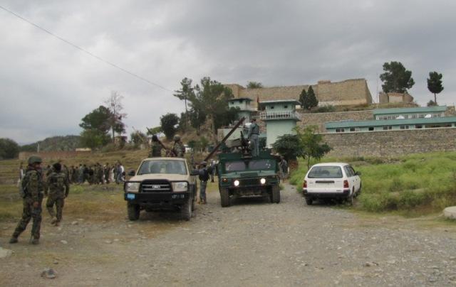 5 police wounded as Taliban torch security post in Paktia