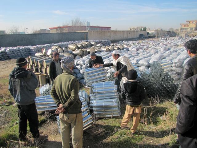 Vulnerable families in Kabul receive winter aid