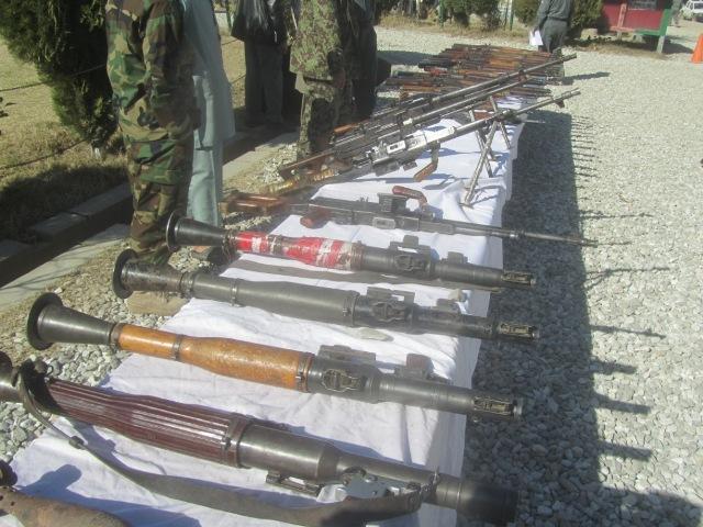 28 rebels join peace process in Baghlan