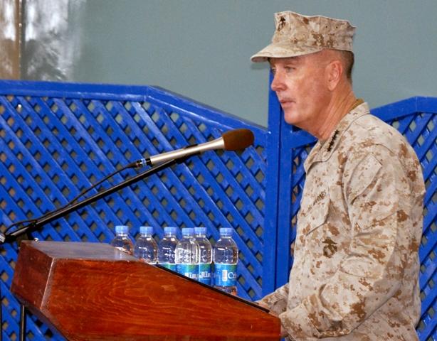 US Gen. Dunford takes the helm
