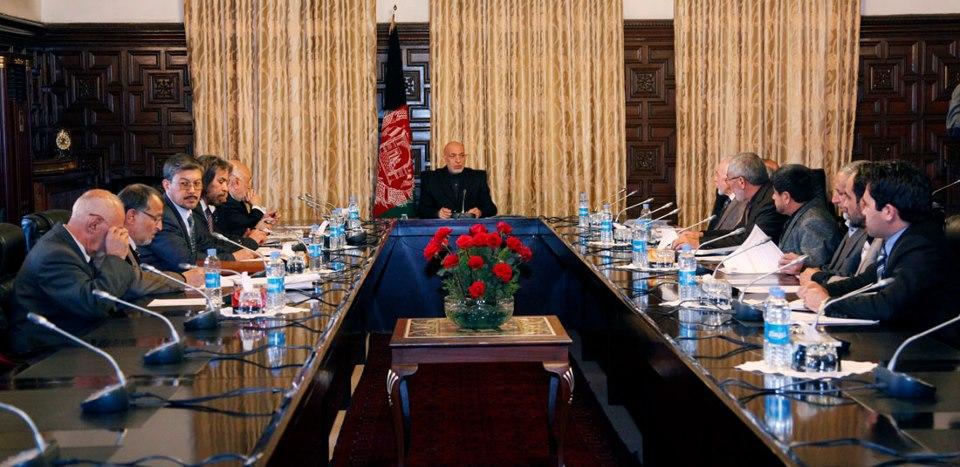 جلسه کمیته عدلی و قضایی جمهوری اسلامی افغانستان