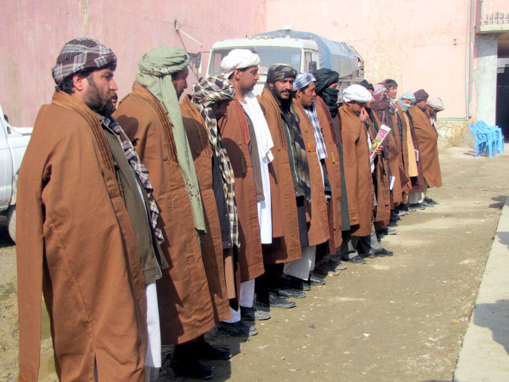 16 militants join peace process in Balkh