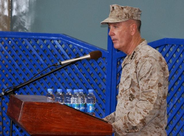 Gen. Dunford backs Karzai’s decree on air raids