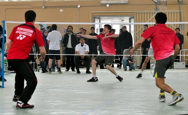 badminton game