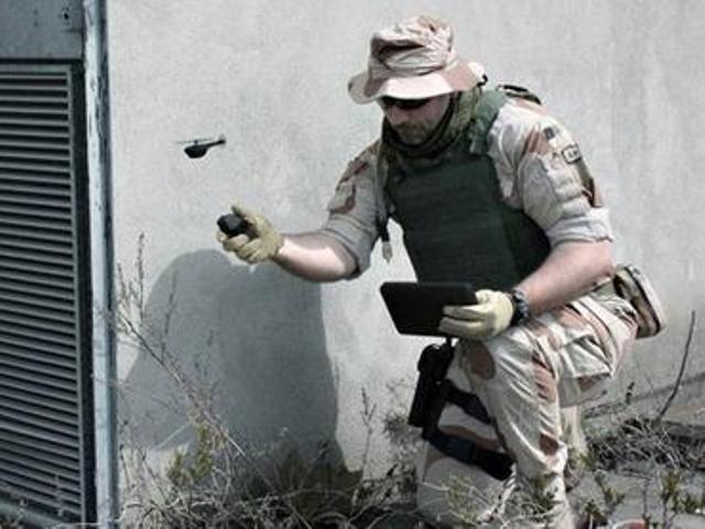 British troops issued palm-sized drones