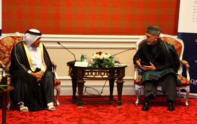 Karzai makes pitch for investment, peace