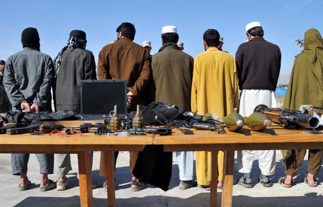 A would be-suicide bomber among 7 arrest in eastern Afghanistan