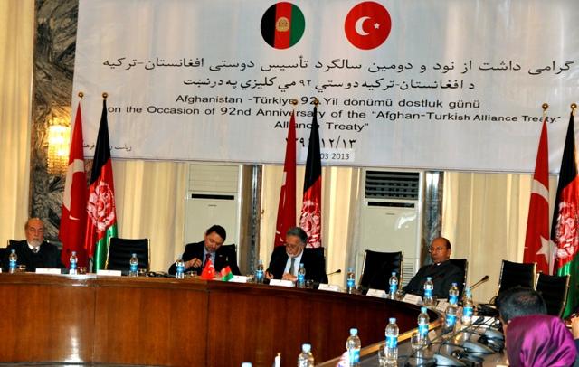 92nd anniversary of Afghan-Turkish Friendship Treaty