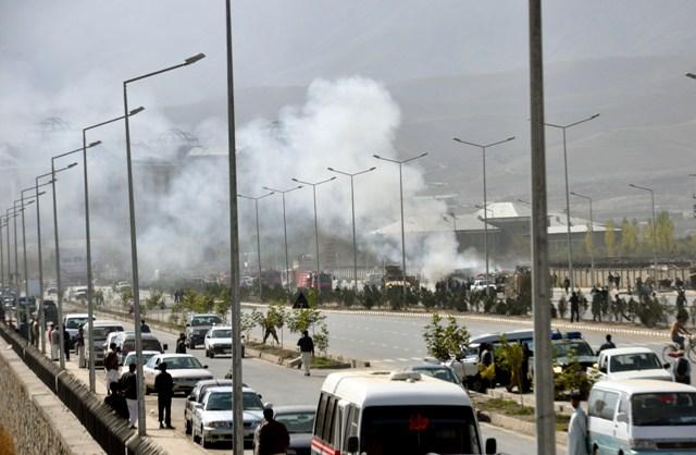 20 injured as suicide bomber hits mini bus in Kabul