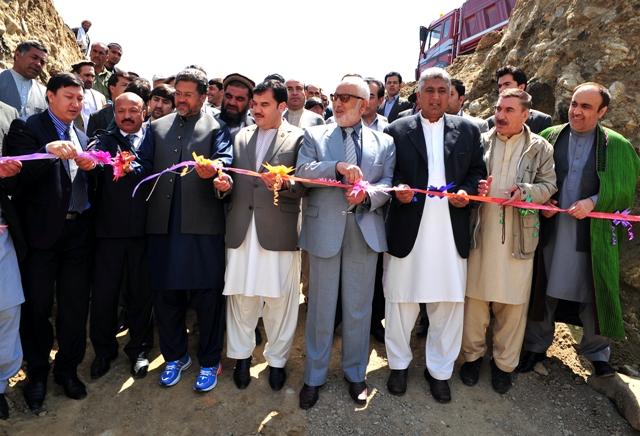 محل بزرگ پذيرايى مهمانان جشن نوروز در پغمان اعمار ميشود