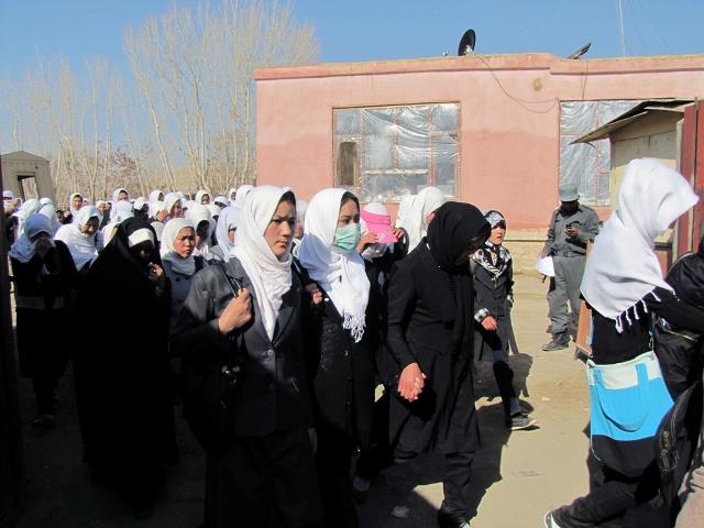 Girls long for education but no high school in Behsud