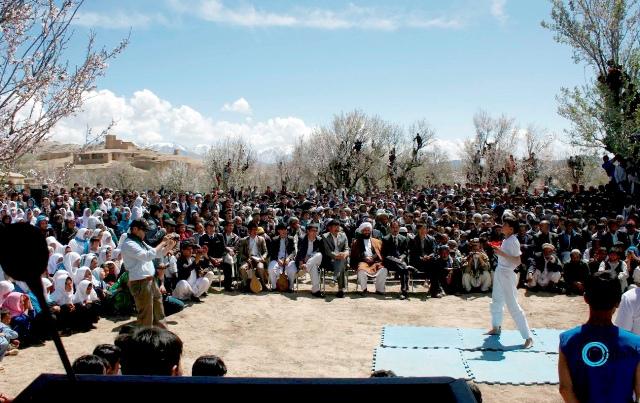 annual traditional program, Badam Gul in Nili