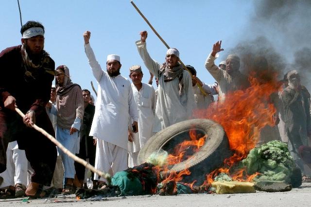 په ننګرهار کې لاريون وشو