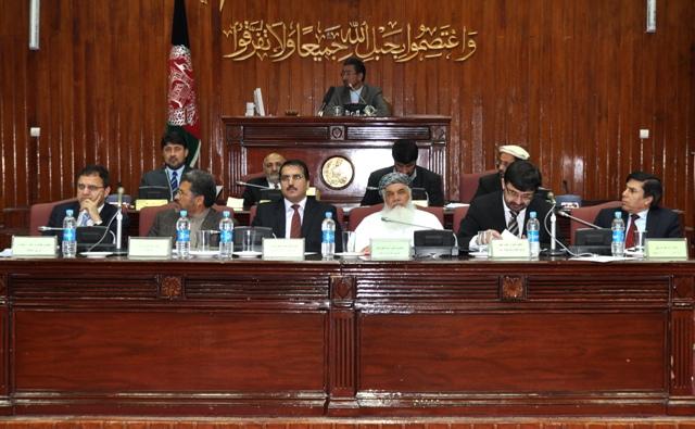 Ministers summoned by Wolesi Jirga