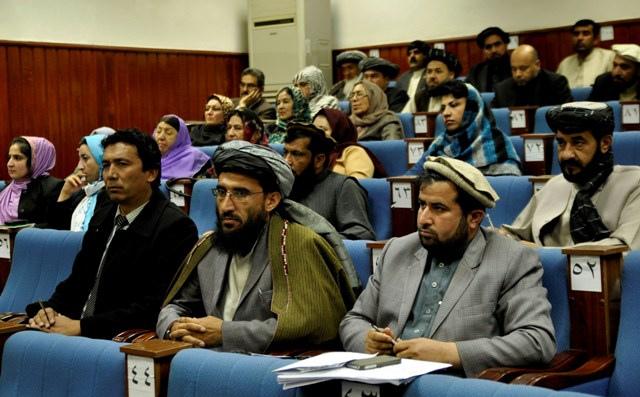 Senators in Meshrano Jirga
