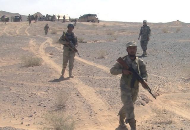 Militants pushed back in Helmand battle
