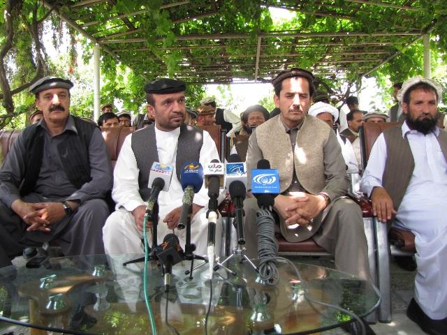 Anti-Sherzai protests halted for a week