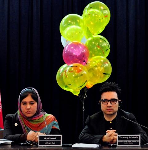 Kabul residents greeted with ‘peace balloons’ after violence