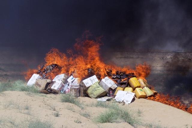 107kg of drugs torched in Badghis