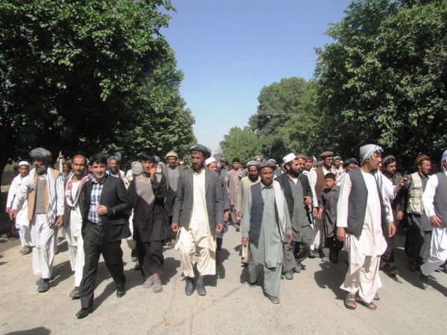 Protestors want Takhar governor sacked