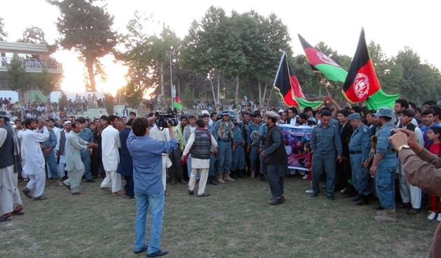 Anti-Pakistan protest staged in Sar-i-Pul