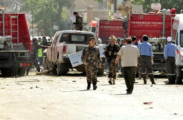 چهارقراردادى و دونظامى آيساف درحمله انتحارى شهر کابل کشته شدند