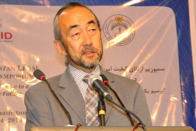 USAID mission Director in Afghanistan Dr. S. Ken Yamashita