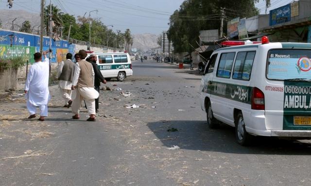 Blasts killed a policeman in Jalalabad