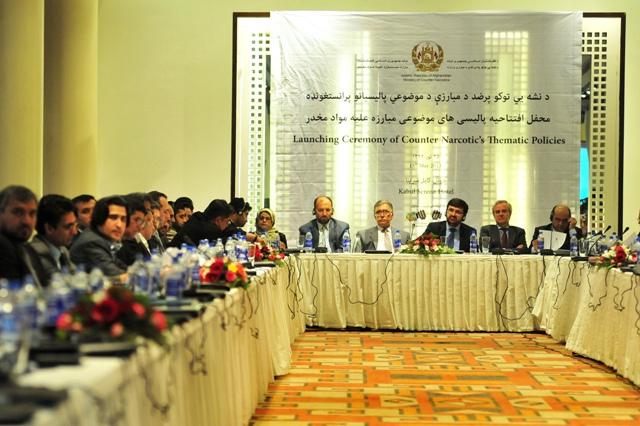 counternarcotics’ thematic policies launching ceremony