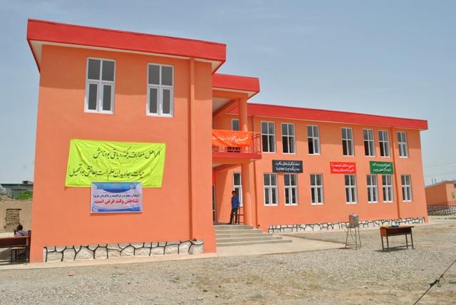 Balkh high schools get new buildings