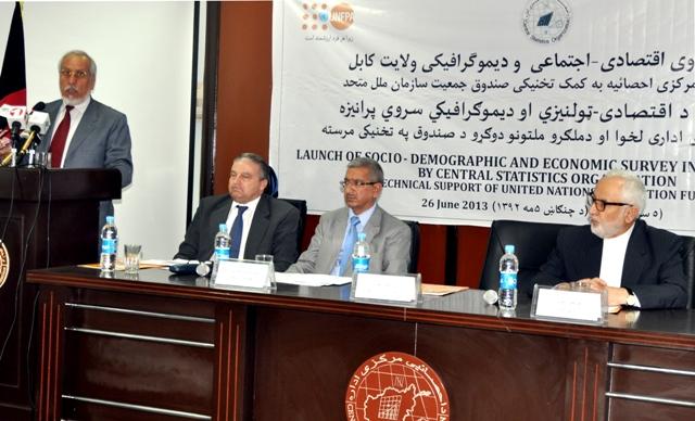 Demographic survey launched in Kabul
