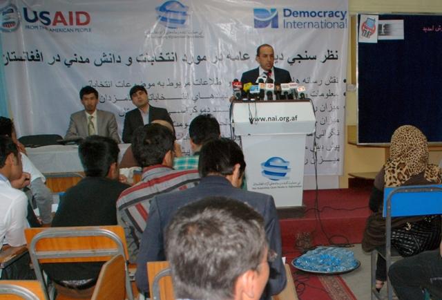 اکثر افغانها تصميم دارند که در انتخابات آينده شرکت کنند