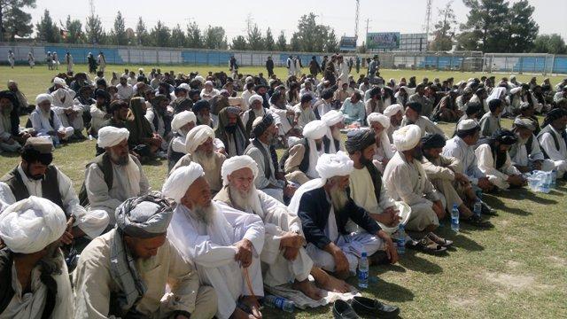Helmand elders praise Karzai for his services