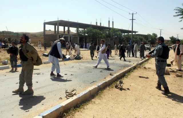 car suicide bombing wounds four in Logar
