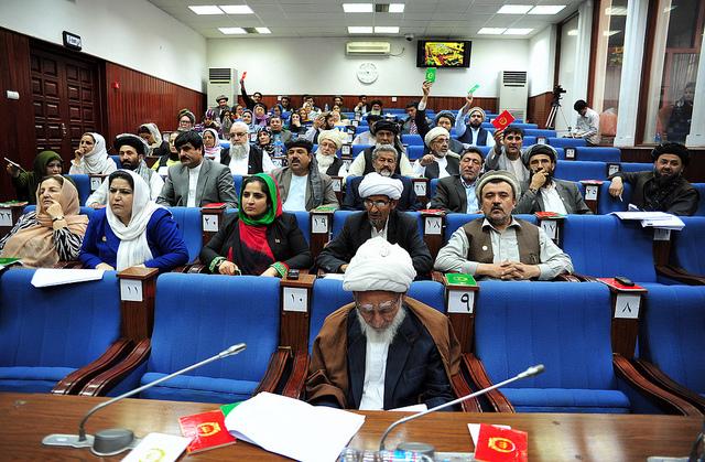 Meshrano Jirga session