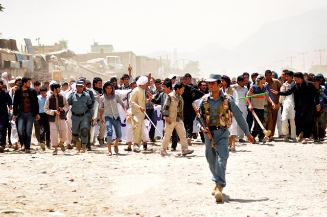 Kabul residents rally for compensation