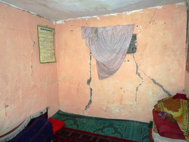 دو انفجار زيرزمينى در بغلان مرکزى هزاران خانه را خساره مند کرده است