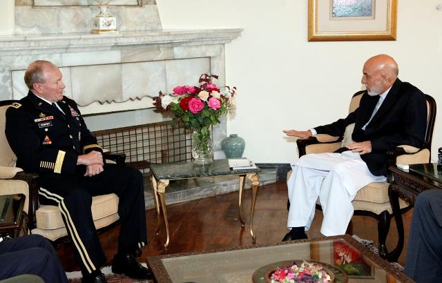 لوى درستيز امريکا وارد کابل شد