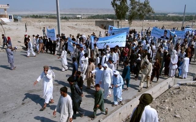 Protest in Laghman