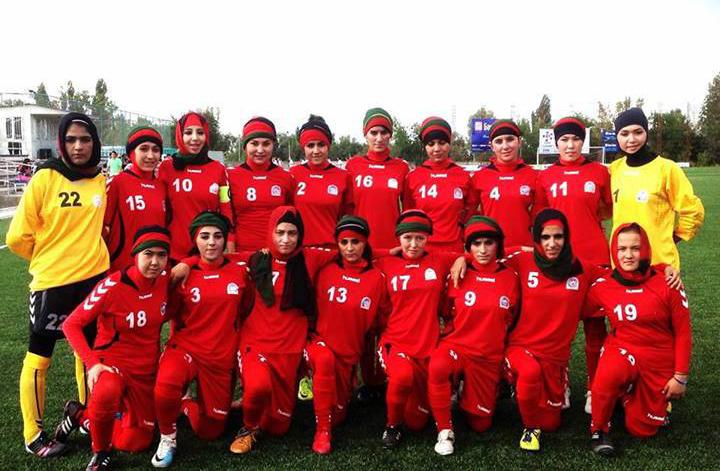 Afghan women taste defeat in soccer friendly
